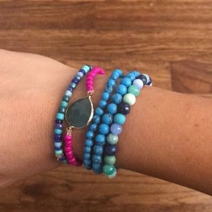 Fun stack  bracelets !!!